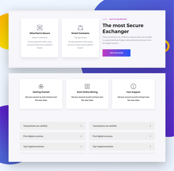 Bitcoin WordPress Theme